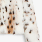 GIACCA IN FINTA PELLICCIA LEOPARDO