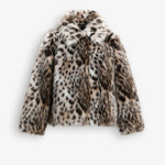 GIACCA IN FINTA PELLICCIA LEOPARDO
