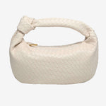 Giselle | Borsa a Spalla Media Intrecciata con Nodo