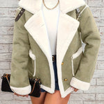 Isabella™ Giacca Invernale Foderata in Pelliccia Sintetica