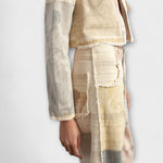 Rhea – Jeans a gamba larga stampate con un tocco vintage