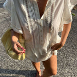 Giselle | Borsa a Spalla Media Intrecciata con Nodo