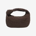 Renee | Borsa Mini in Suede Intrecciato Morbido