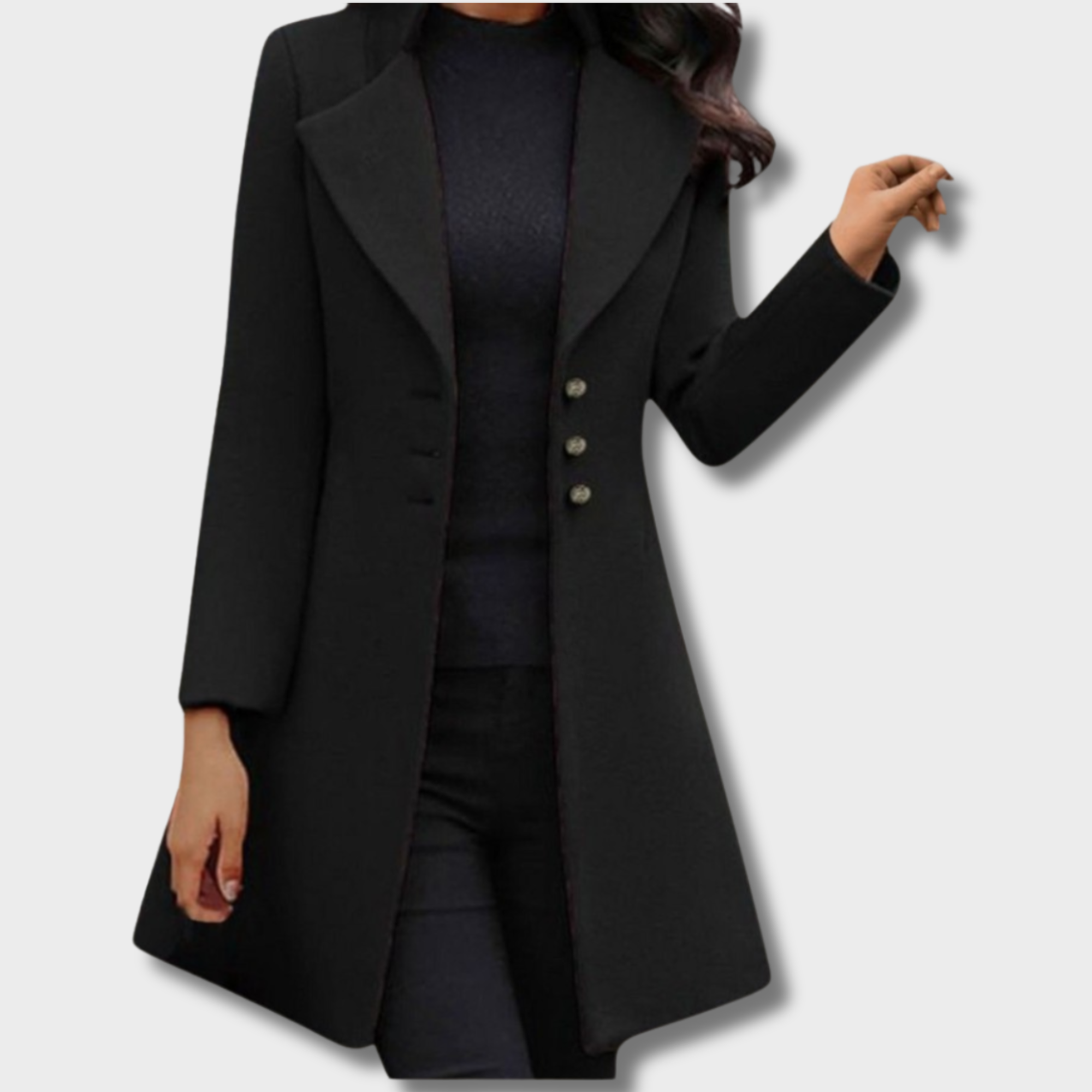 Venzi – Cappotto elegante con maniche lunghe