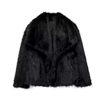 FIORA - Giacca Puffer con Effetto Pelliccia