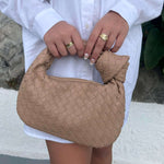 Sienna | Borsa Piccola con Manico Intrecciato