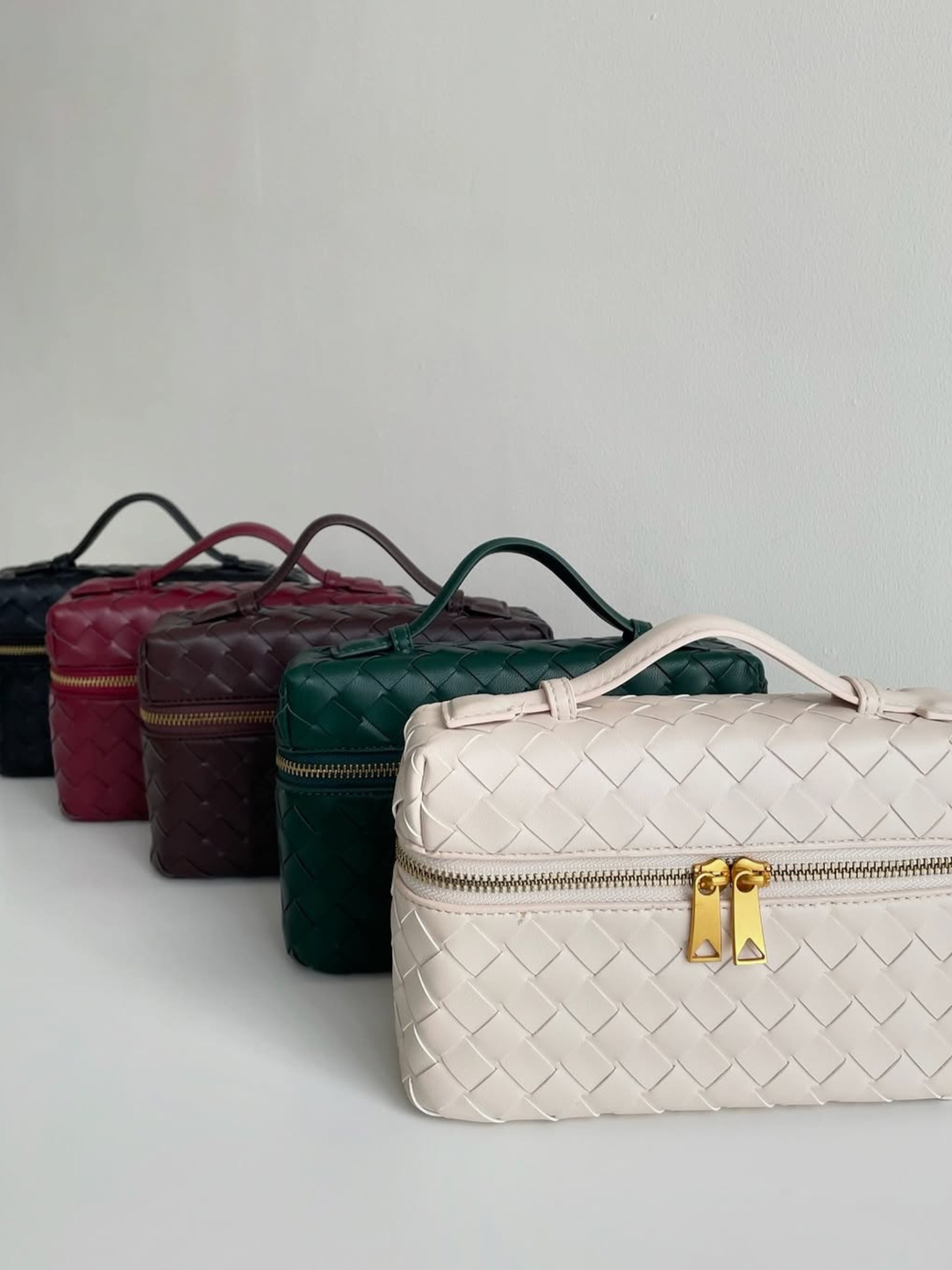 Juliette | Borsa Woven Strutturata Lucida