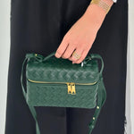 Juliette | Borsa Woven Strutturata Lucida