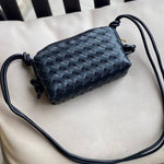 Janna | Borsa a tracolla compatta intrecciata per ogni giorno