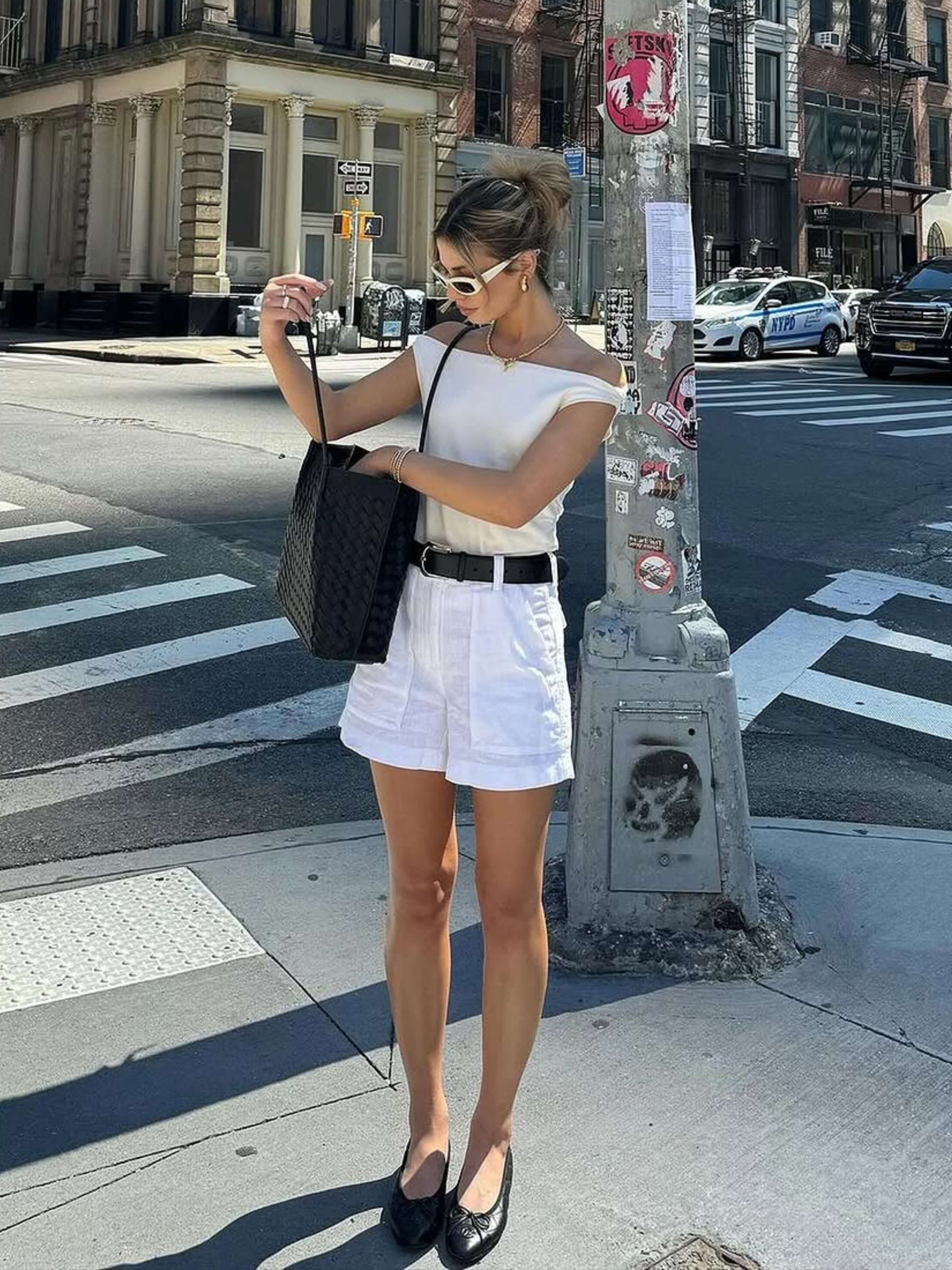 Lila | Borsa Tote Woven da Giorno