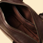 Eliza | Borsa Quadrata con Zip Lucida