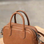 Eliza | Borsa Quadrata con Zip Lucida