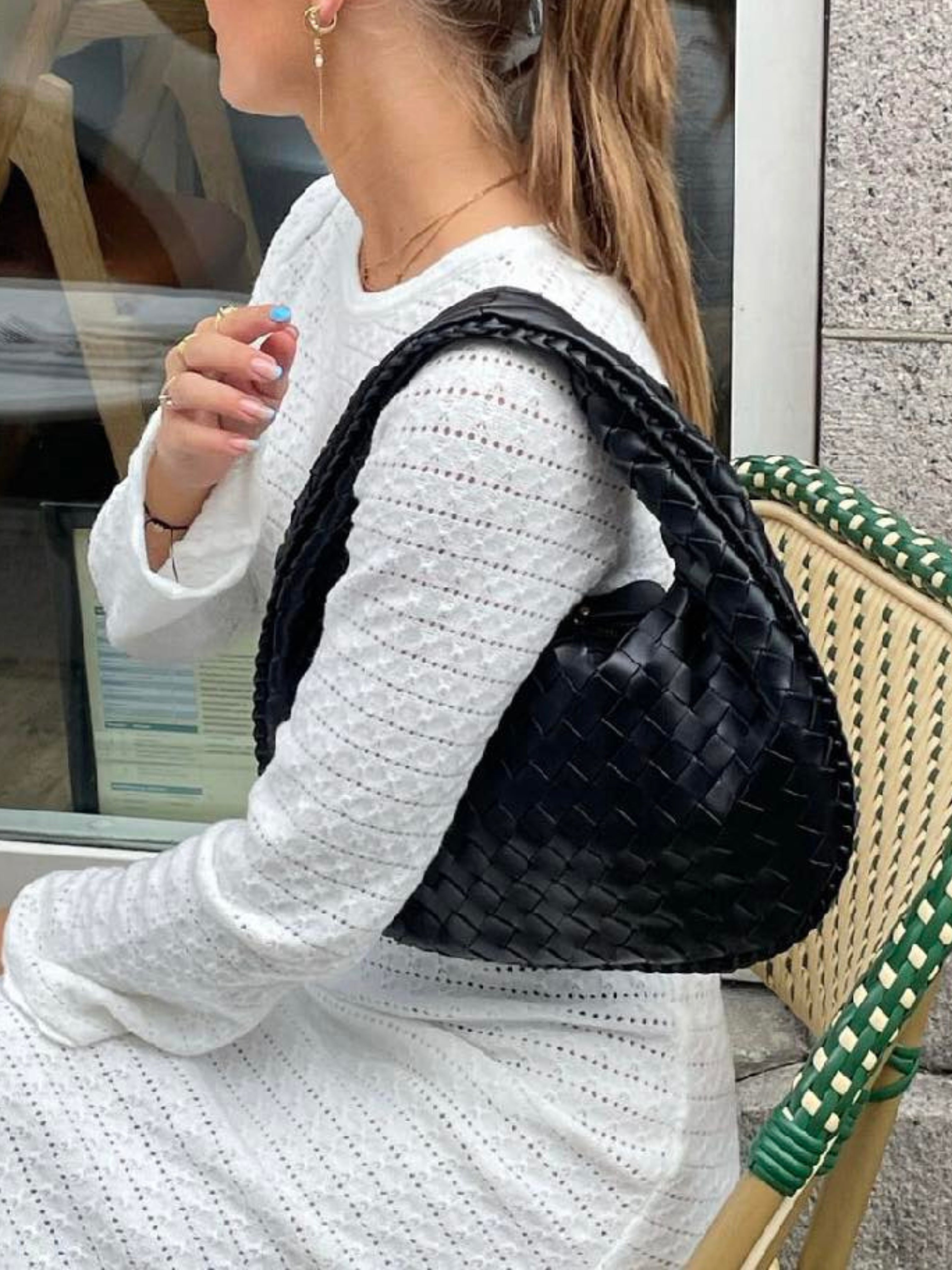 Elisha | Borsa a Spalla Intrecciata Morbida per Tutti i Giorni