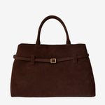 Rebecca | Borsa a Spalla in Pelle Scamosciata Luxe