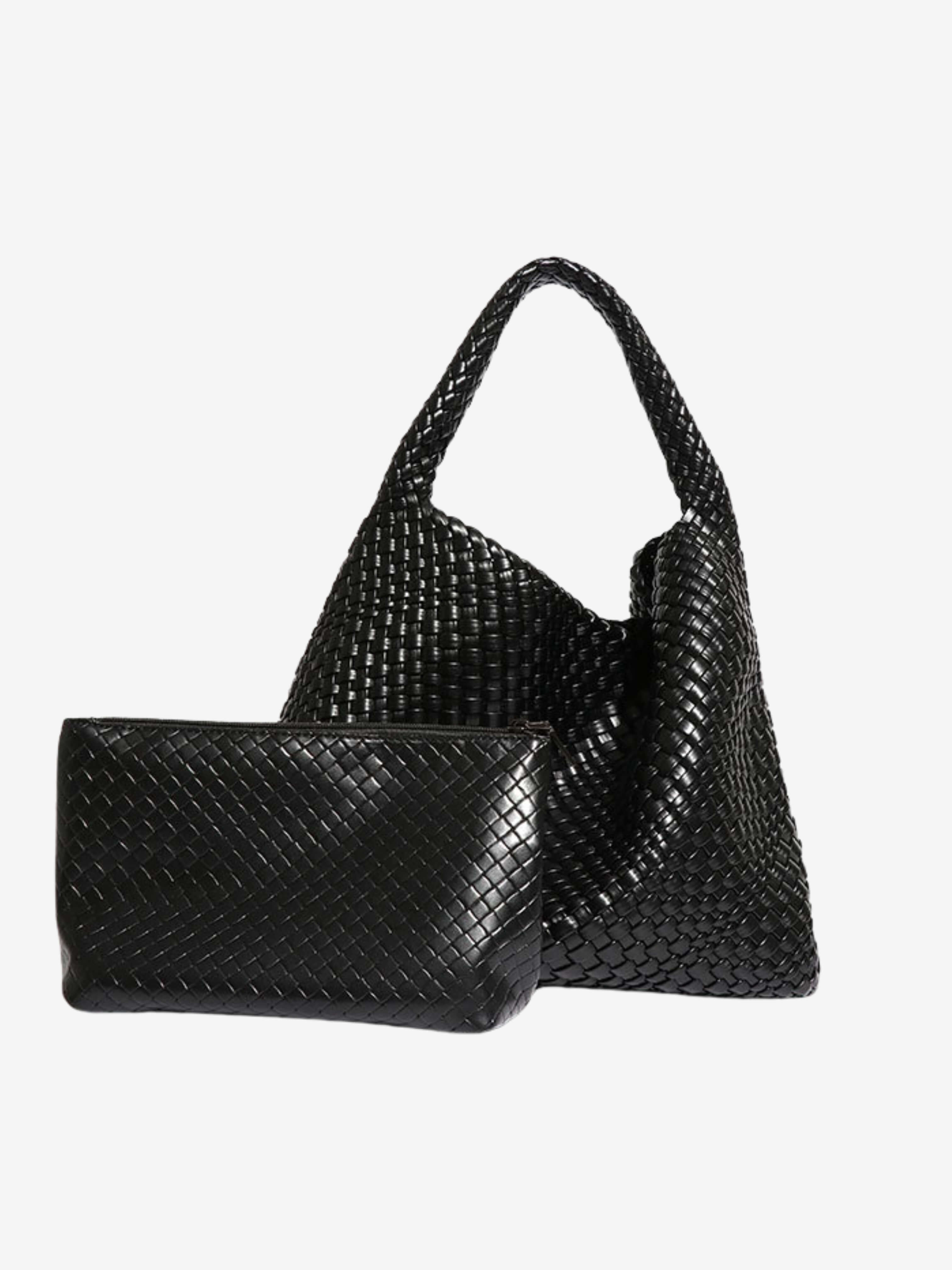 Luna | Borsa Hobo Woven Oversized Chic