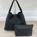 Luna | Borsa Hobo Woven Oversized Chic