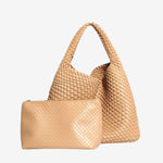 Luna | Borsa Hobo Woven Oversized Chic