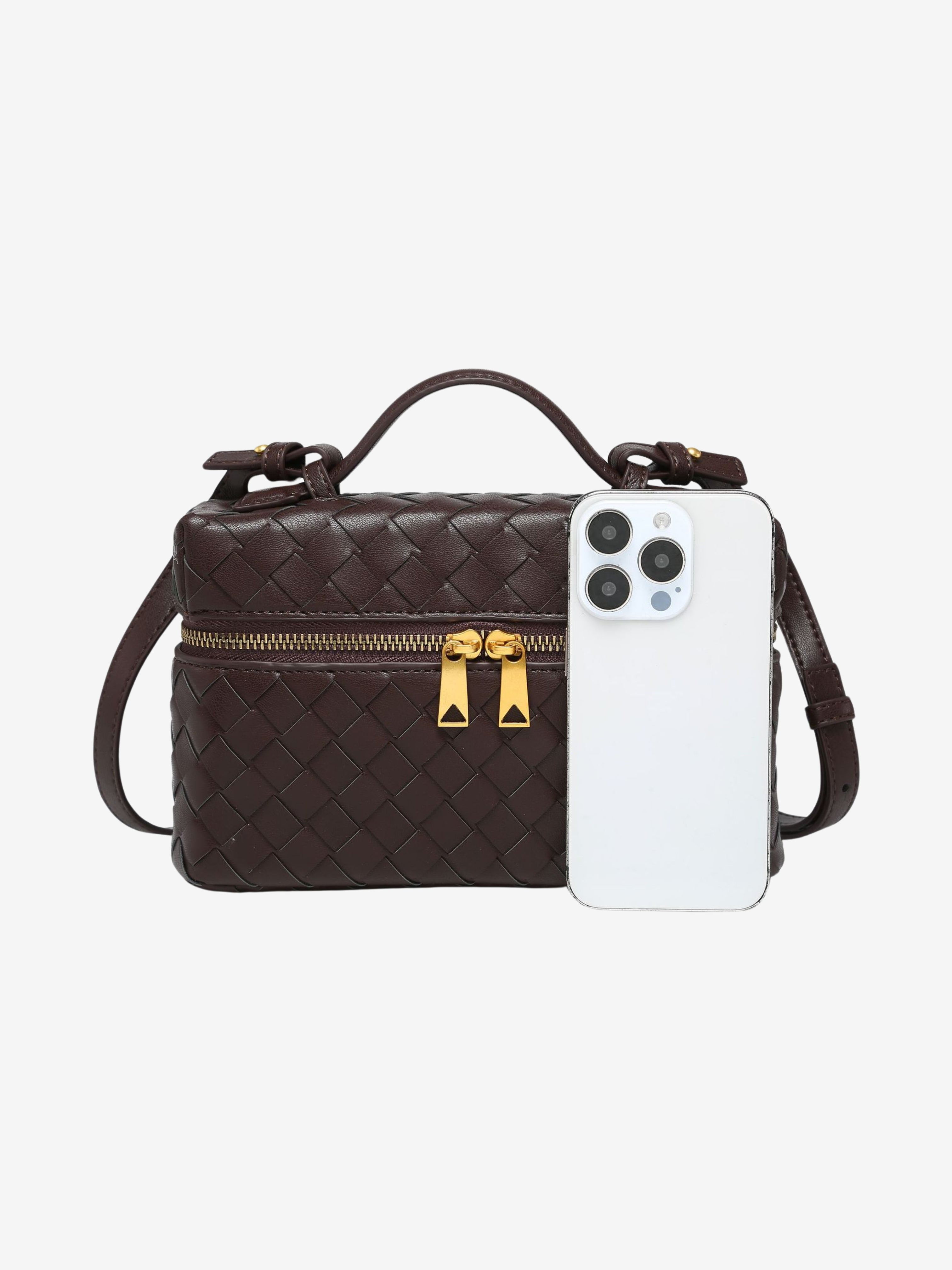 Juliette | Borsa Woven Strutturata Lucida