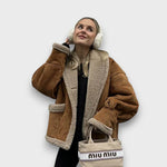 Gina – Giacca calda con fodera in peluche