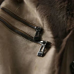 Giacca in pelle di pecora