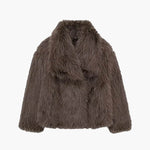 Cappotto in Pelliccia Sintetica Jenna