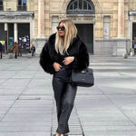 Cappotto in Pelliccia Sintetica Jenna