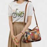 Solara - Borsa in pelle a mosaico