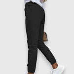 Lina – Pantaloni jogger slim fit in stile business