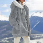 Isabella™ Giacca Invernale da Donna con Cappuccio e Cerniera