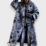 Fioren – Cappotto lungo in stile oversize