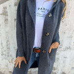 Sandra | Casaco de Malha Comprido e Elegante