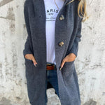 Sandra | Casaco de Malha Comprido e Elegante