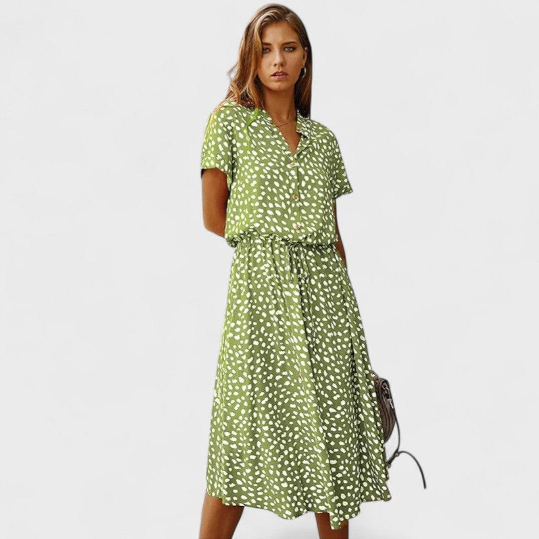 Madelina - Elegante abito estivo multicolore