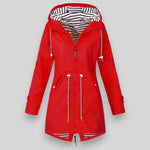 Tavessa Laura – Elegante Casaco de Chuva Impermeável