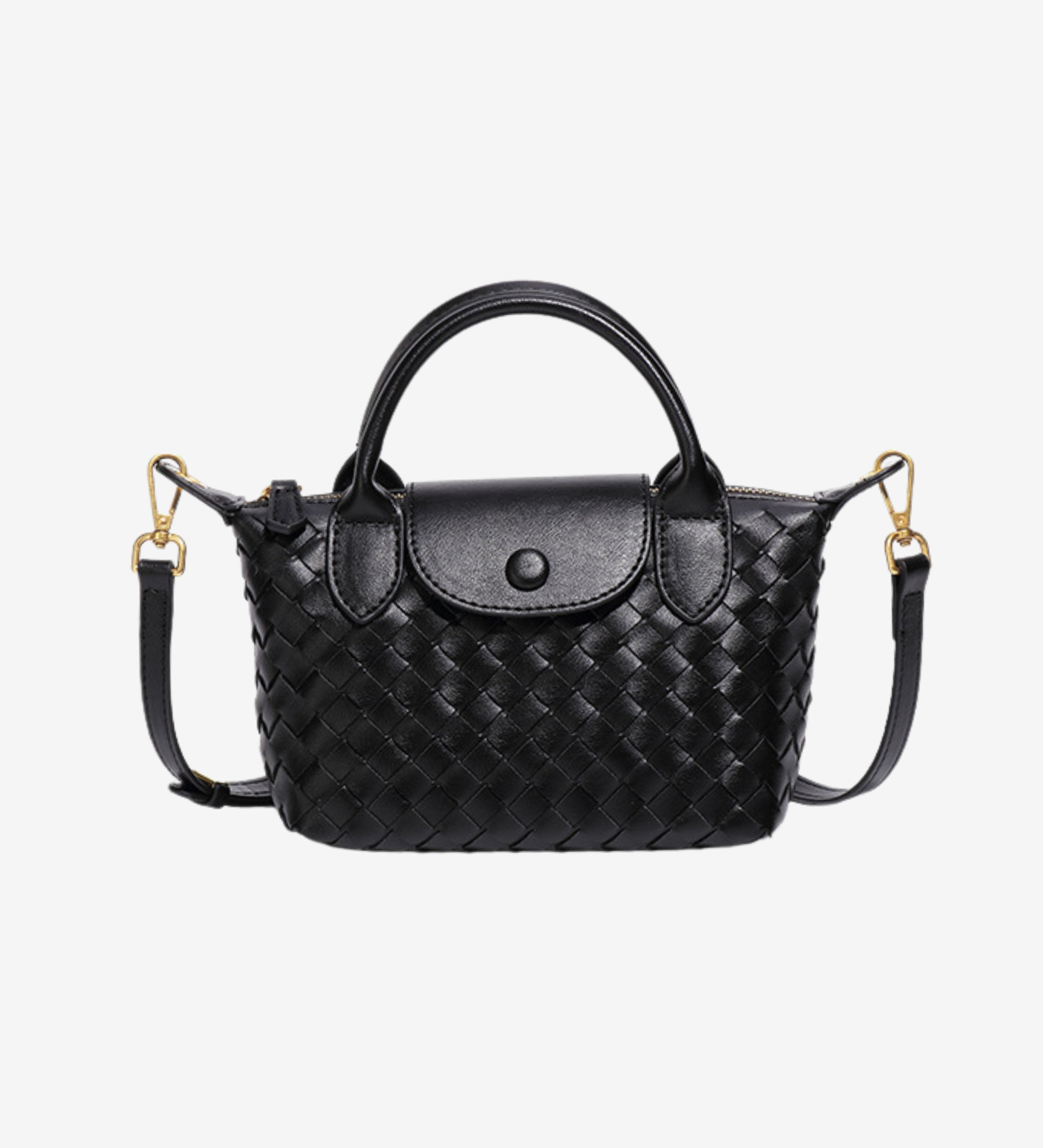 Elise | Borsa Convertibile Piccola Intrecciata