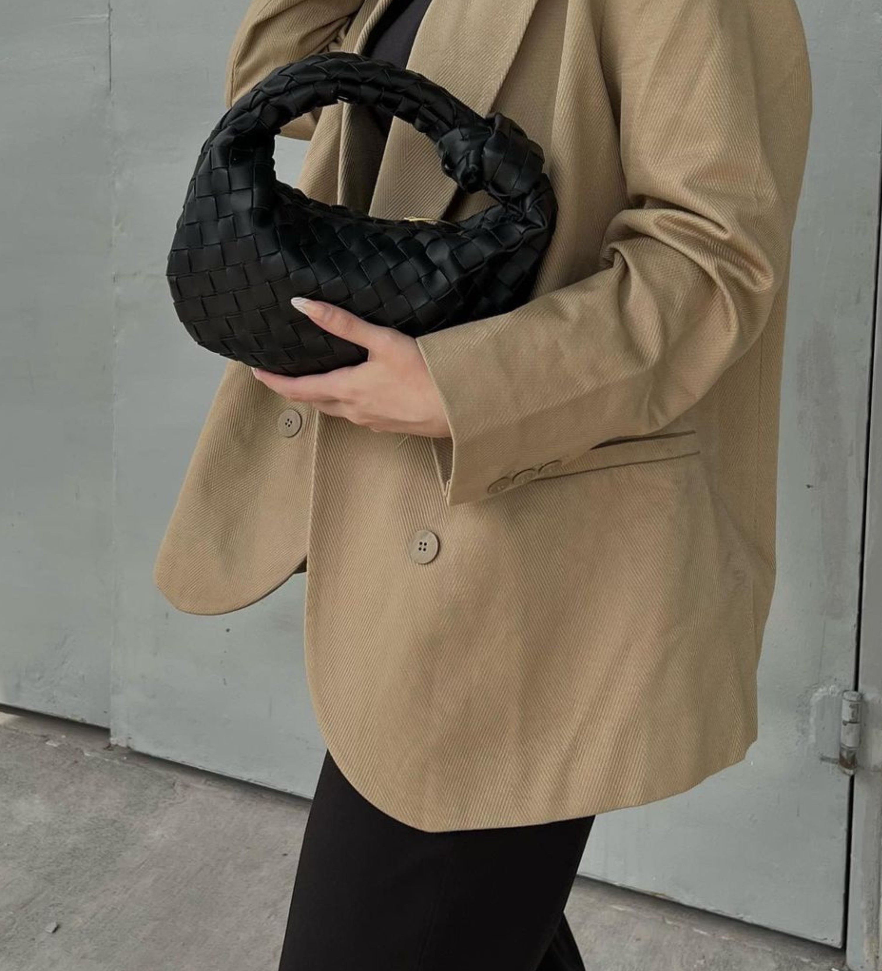 Sienna | Borsa Piccola con Manico Intrecciato