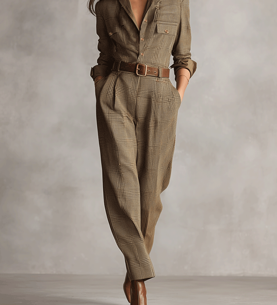 Tavessa Celia - Vestido a Quadros