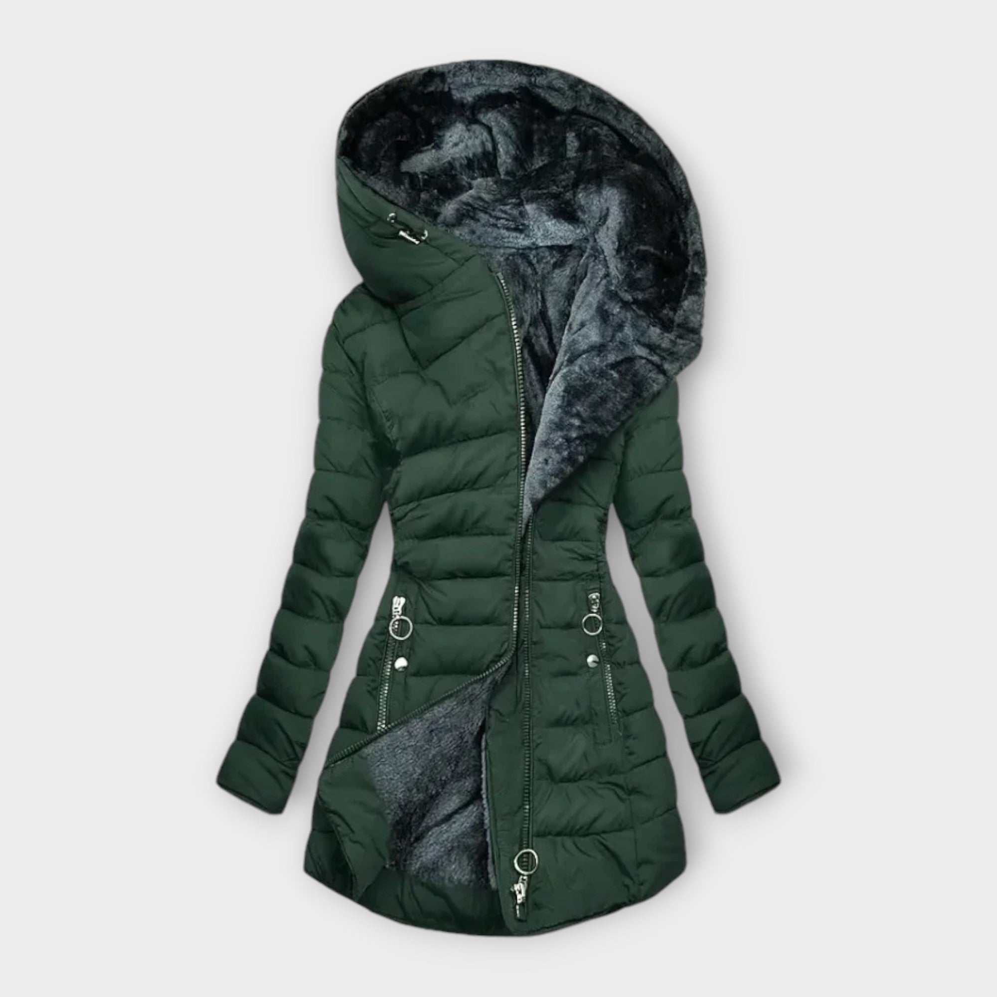 Tavessa Elena – Casaco de Inverno de Luxo Quente