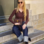 Juliette | Borsa Woven Strutturata Lucida