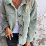 Tavessa Antonia – Casaco Aconchegante com Botões