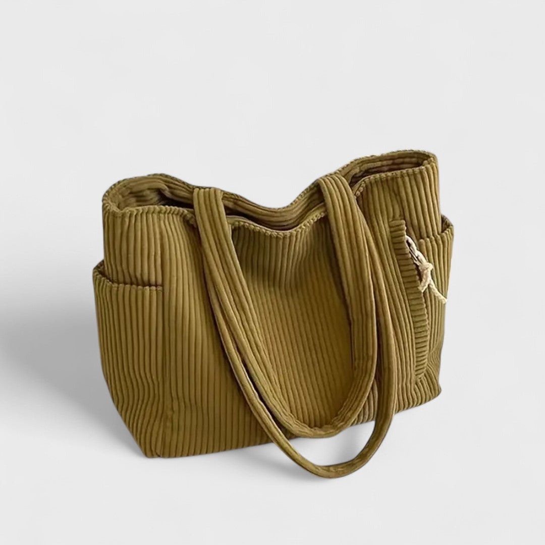 Tilda – Borsa tote a coste con cordoncino