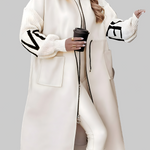 Tavessa Elena – Casaco Elegante de Inverno com Capuz para Mulher