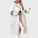 Rosana - Elegante cappotto con cappuccio