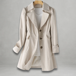 Tavessa Gabriela – Gabardina Clássica de Outono
