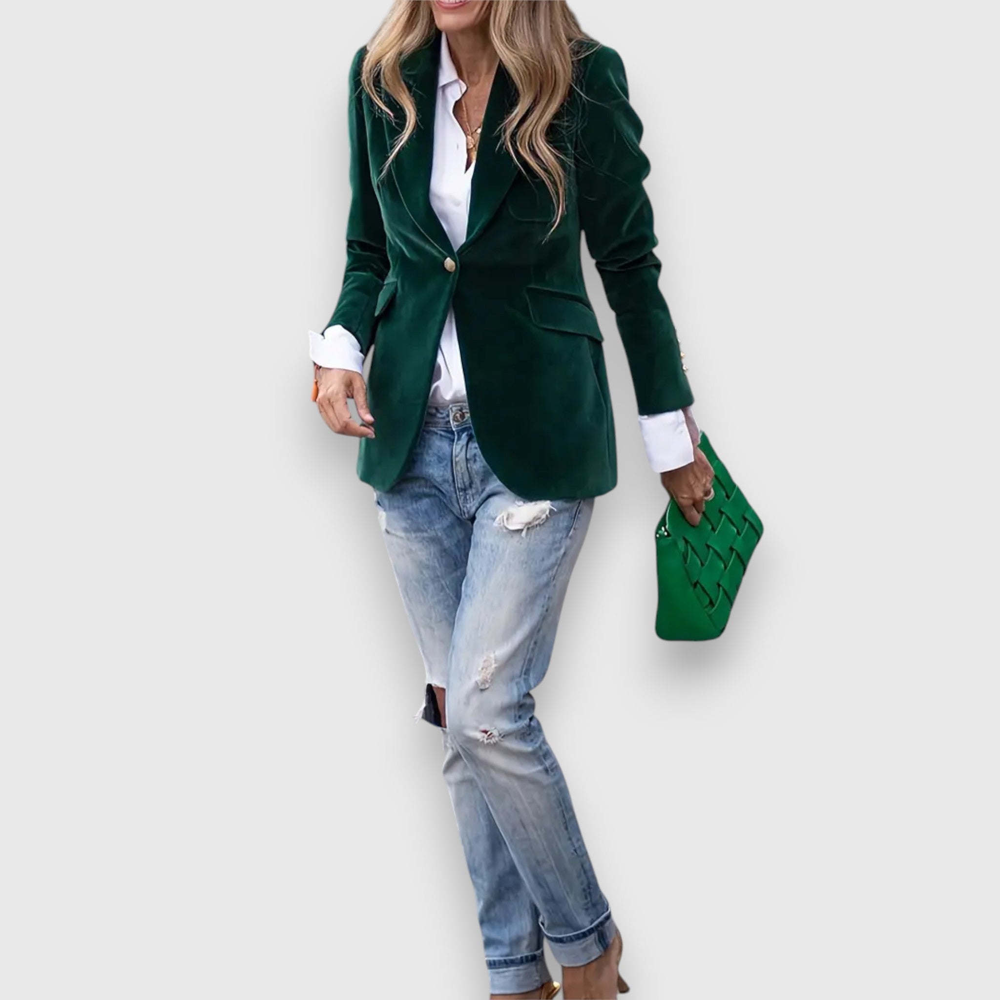 Tavessa Isabel – Blazer Elegante Feminino
