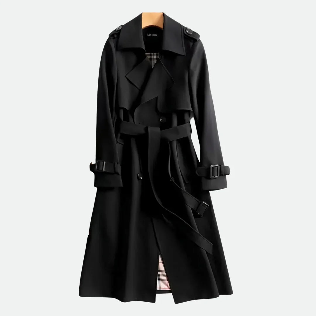 Tavessa Isabel – Gabardina Elegante e Atemporal