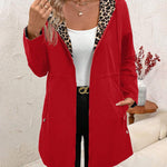 Tavessa Elena – Casaco Reversível Estampado Leopardo