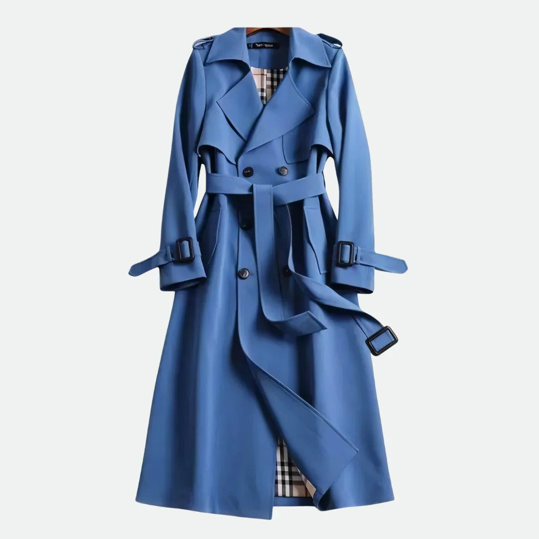 Tavessa Isabel – Gabardina Elegante e Atemporal