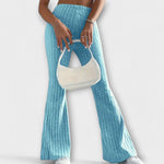 Luretta – Pantaloni svasati con struttura fine