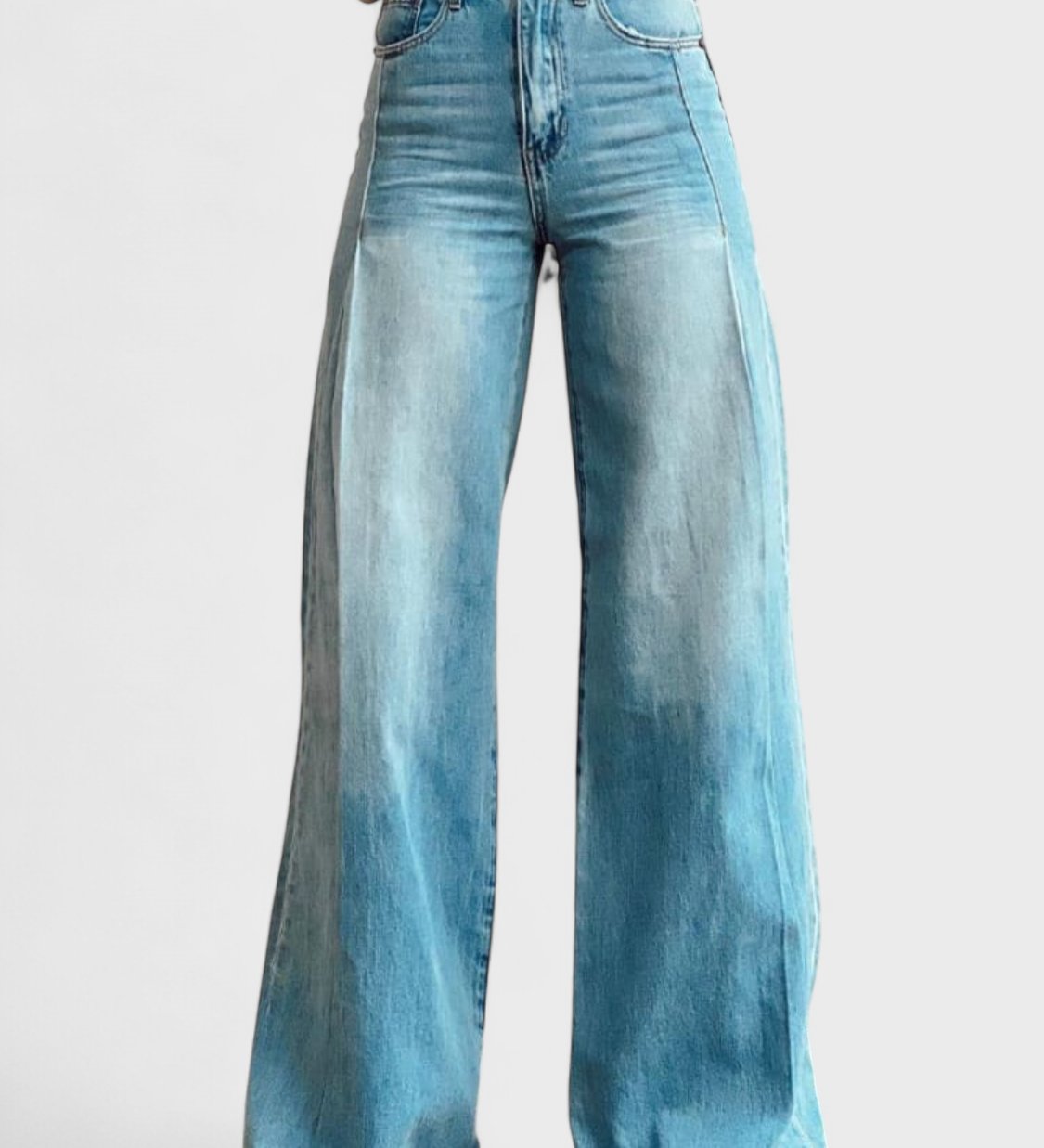 Avery - Pantaloni casual eleganti a gamba larga